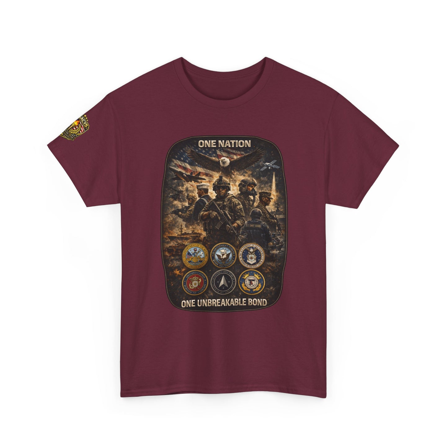 Military "One Nation, One Unbreakable Bond" T-shirt