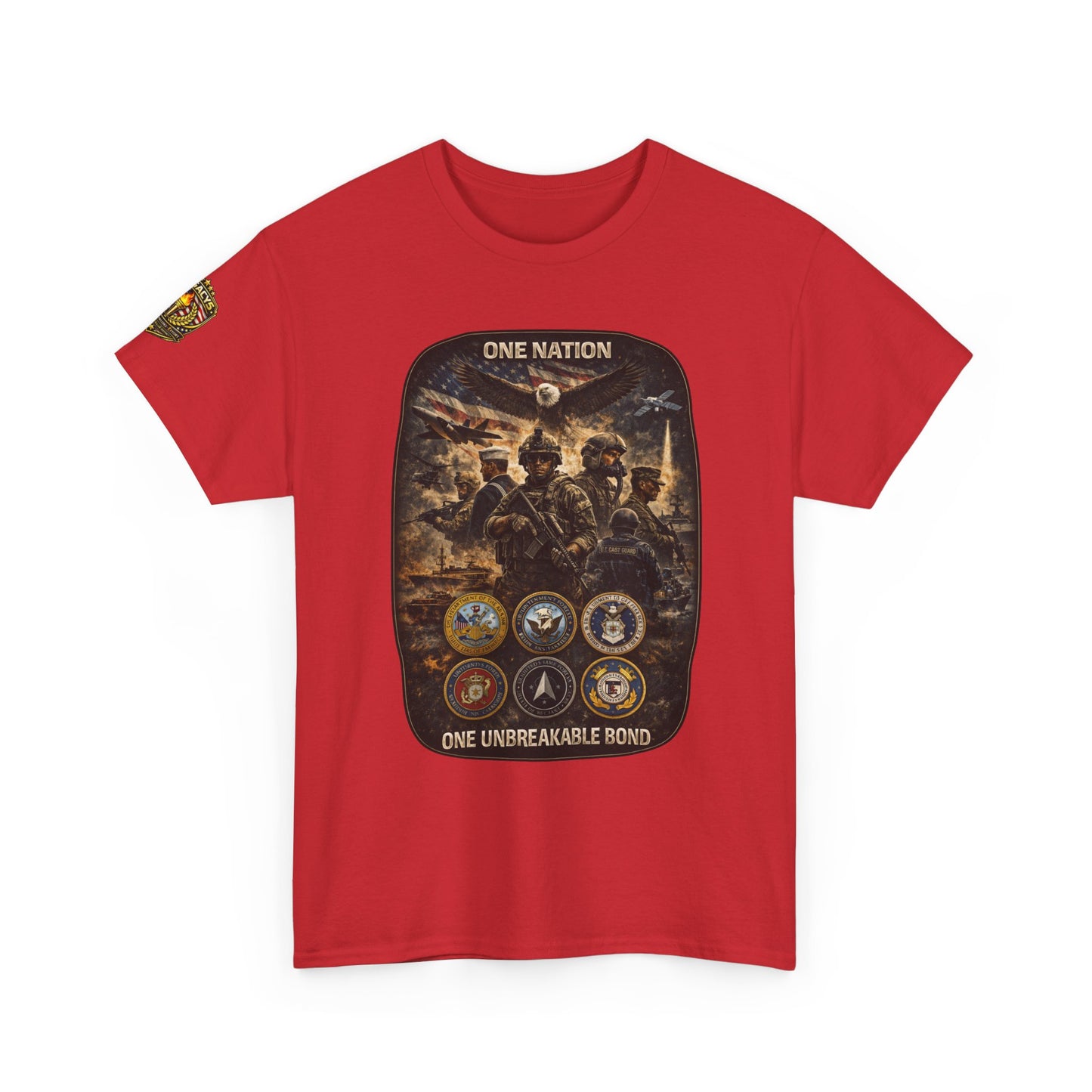 Military "One Nation, One Unbreakable Bond" T-shirt