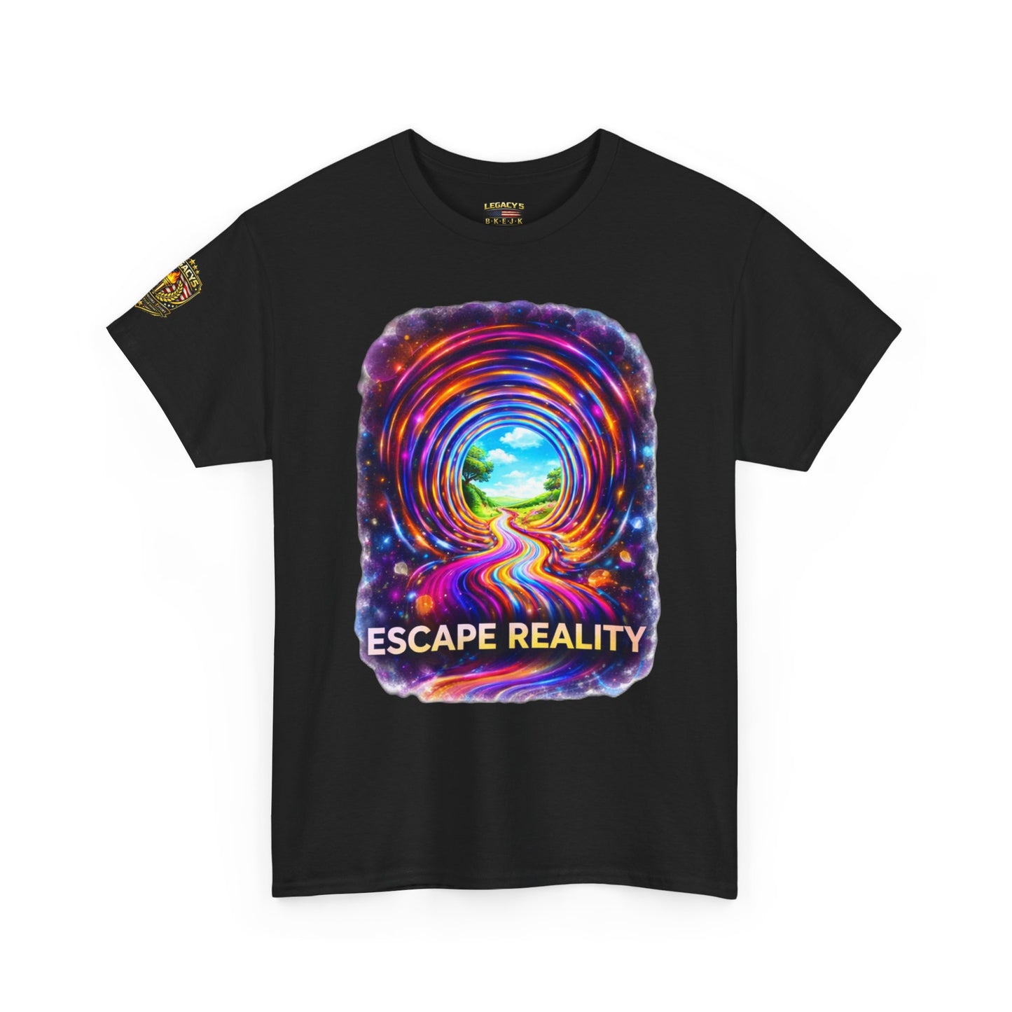 Escape Reality  â€” Psychedelic Portal Graphic T-shirt
