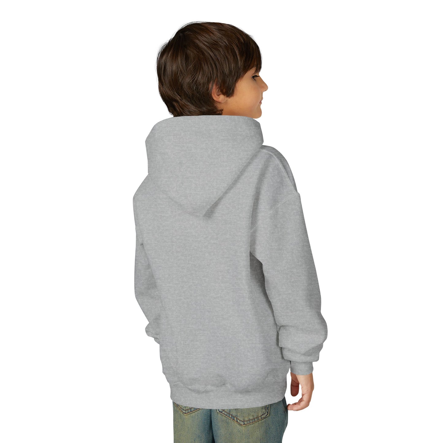 Youth Hoodie â€” "Legacy's" American Flag Torch Emblem