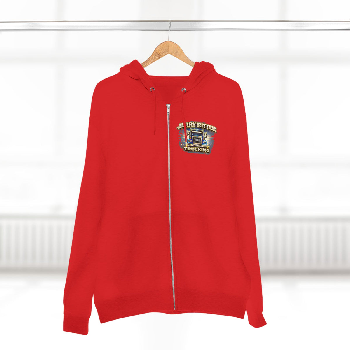 Unisex Zip Hoodie