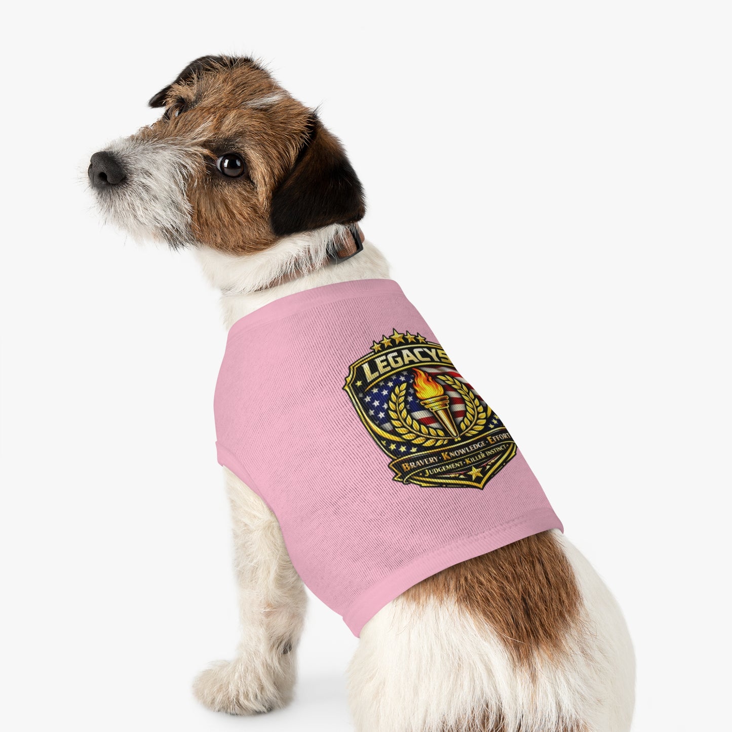 Legacy 5 Brand Crest Pet Tank Top