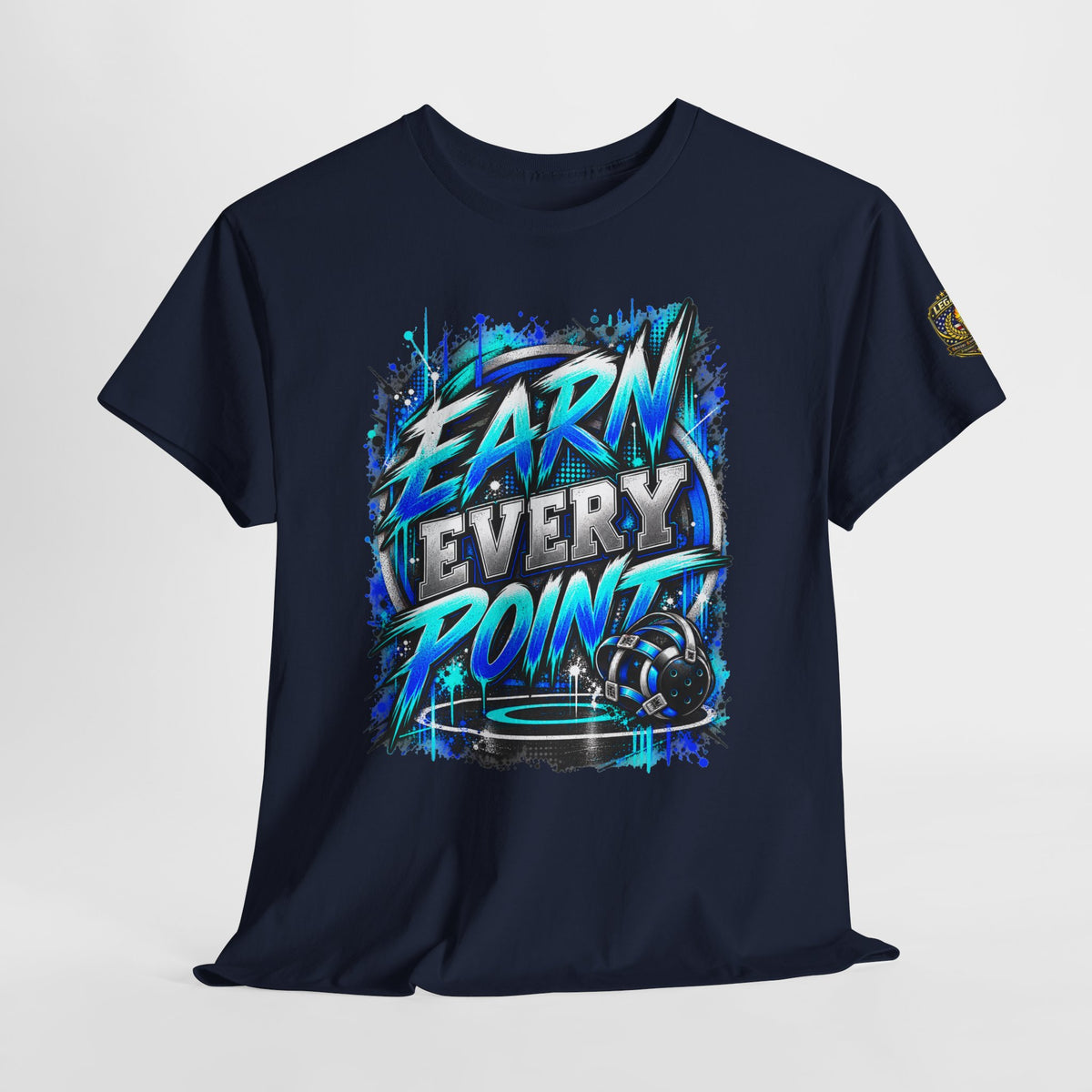 Earn Every Point T‑Shirt — "Discipline, Effort, Consistency" Motivational Sports Tee