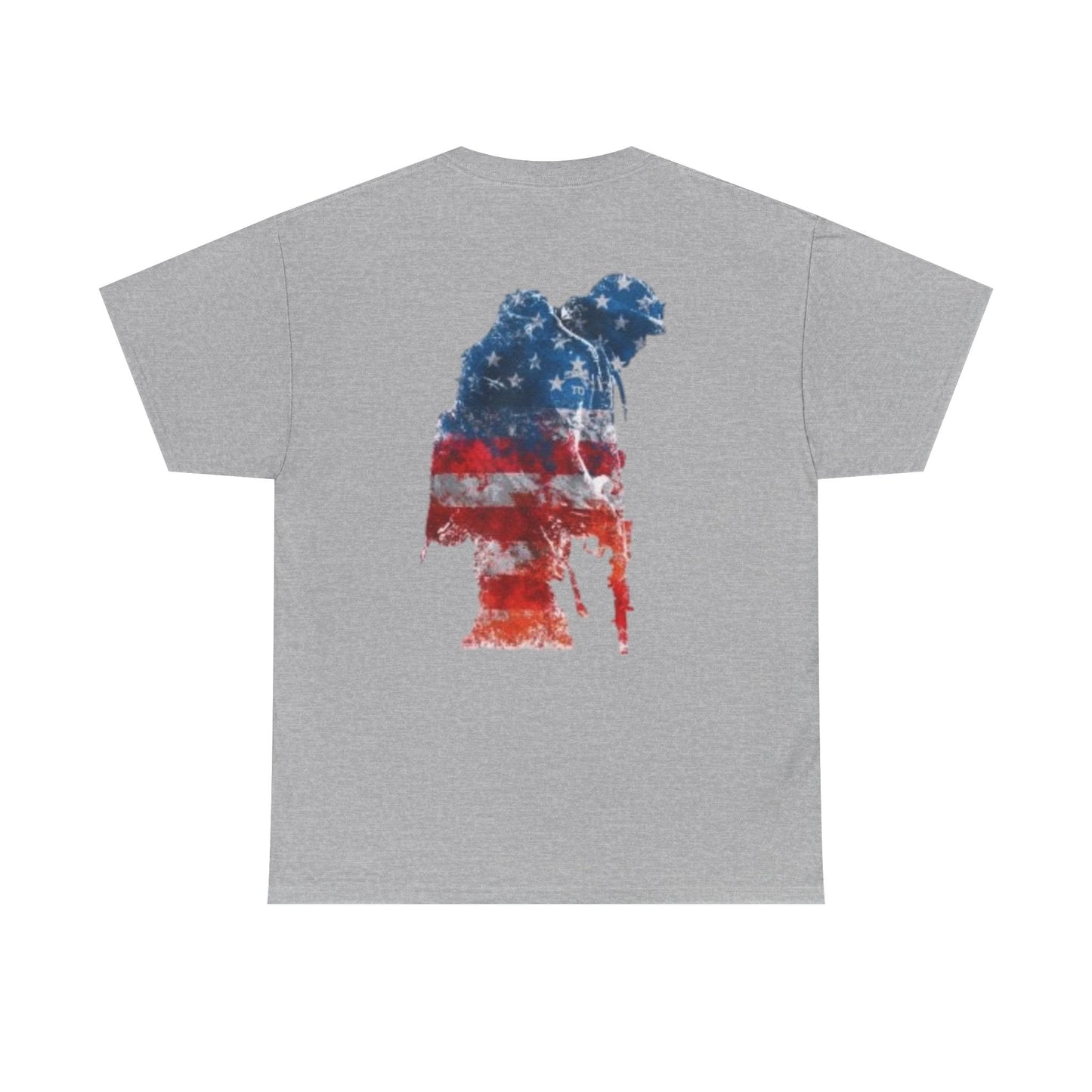 American Veteran Soldier Flag Tâ€‘Shirt -