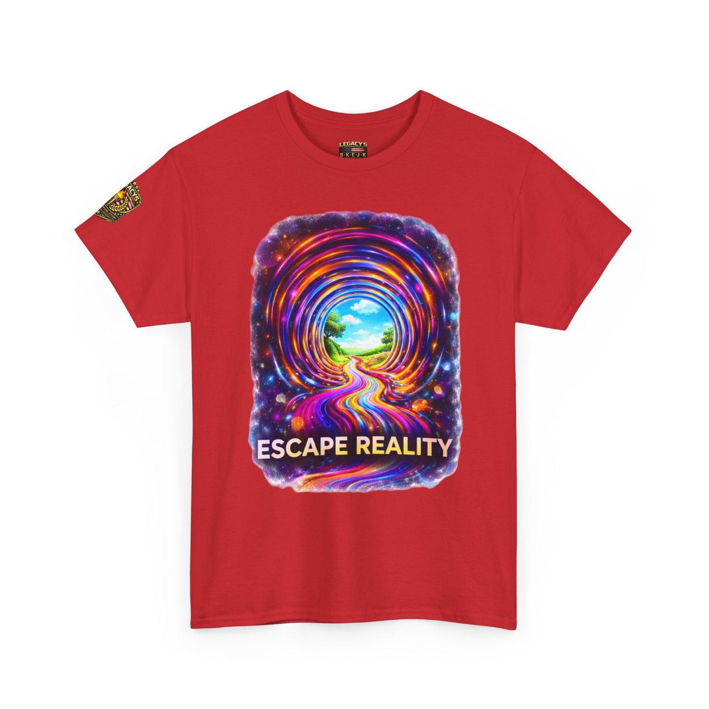 Escape Reality  â€” Psychedelic Portal Graphic T-shirt