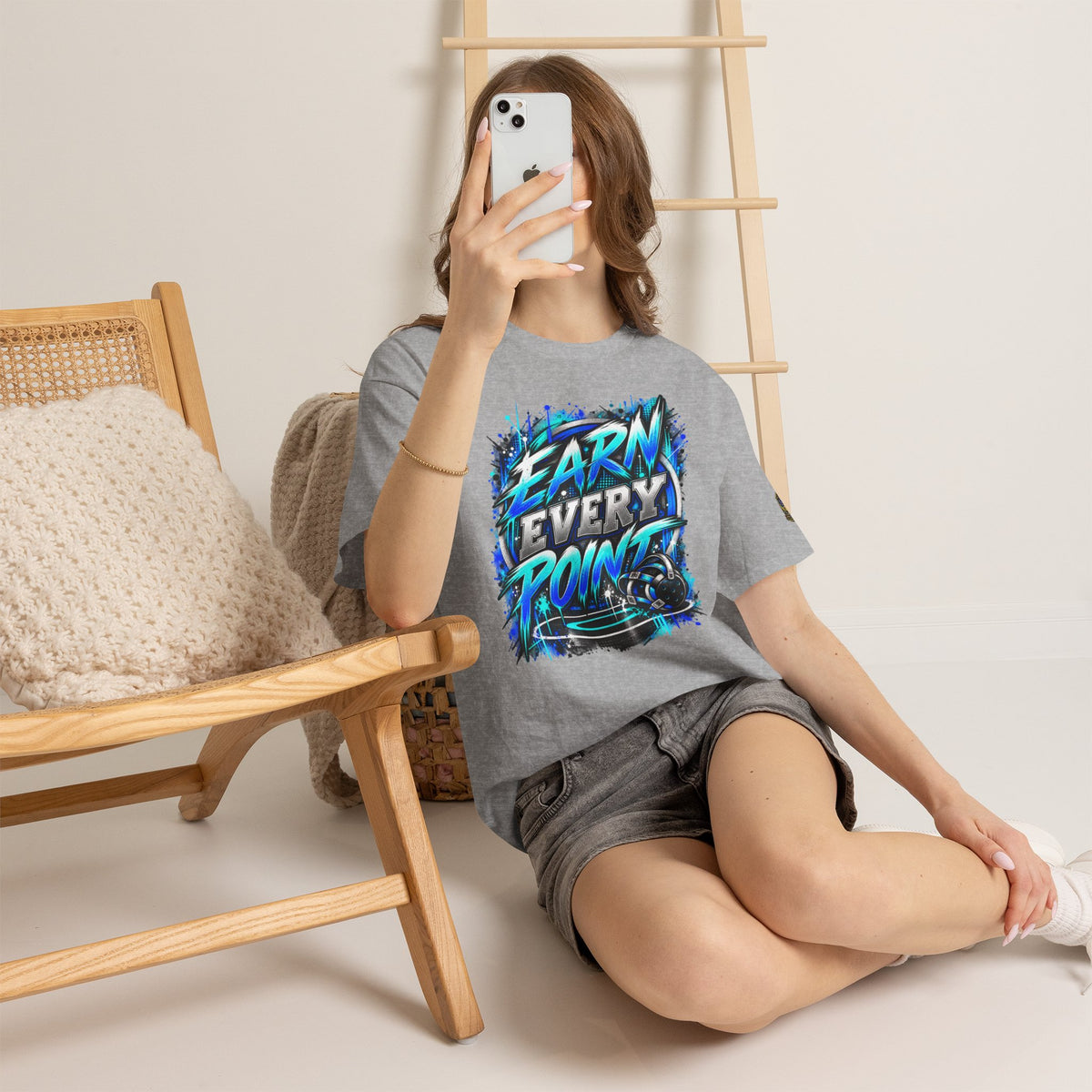 Earn Every Point T‑Shirt — "Discipline, Effort, Consistency" Motivational Sports Tee