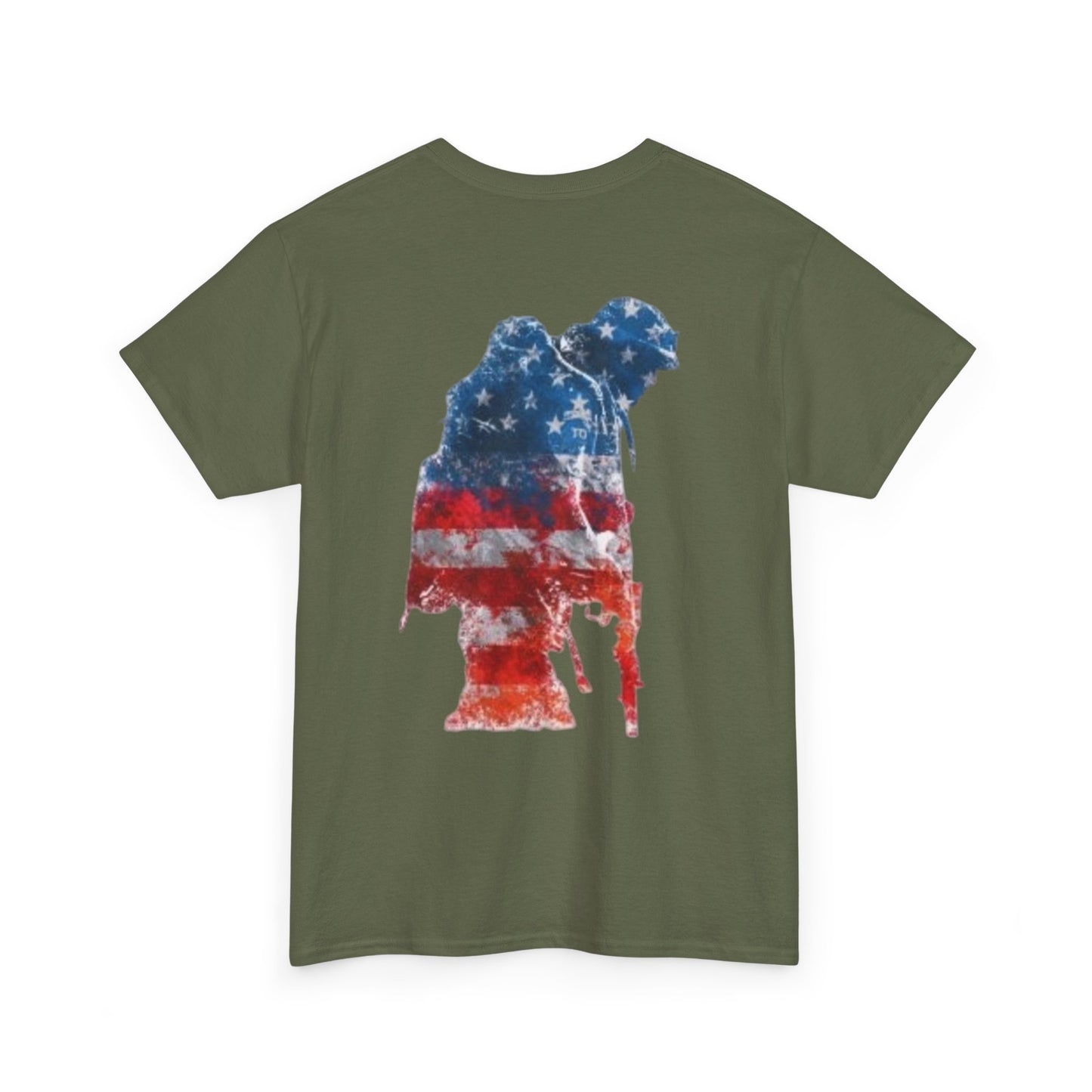 American Veteran Soldier Flag Tâ€‘Shirt -
