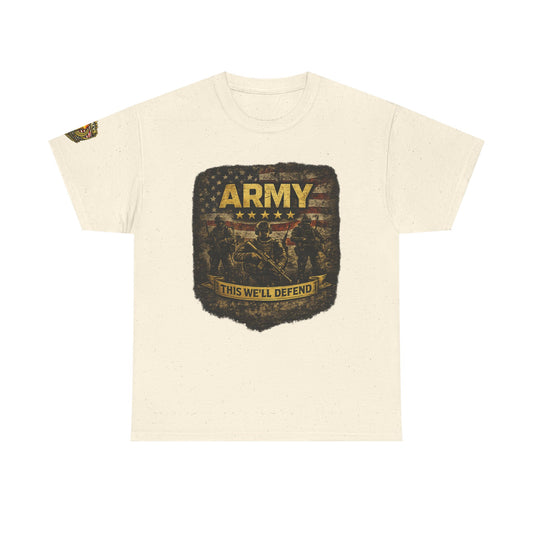 Army "This We'll Defend" Graphic Tee w/ Legacy 5 Brand Crest