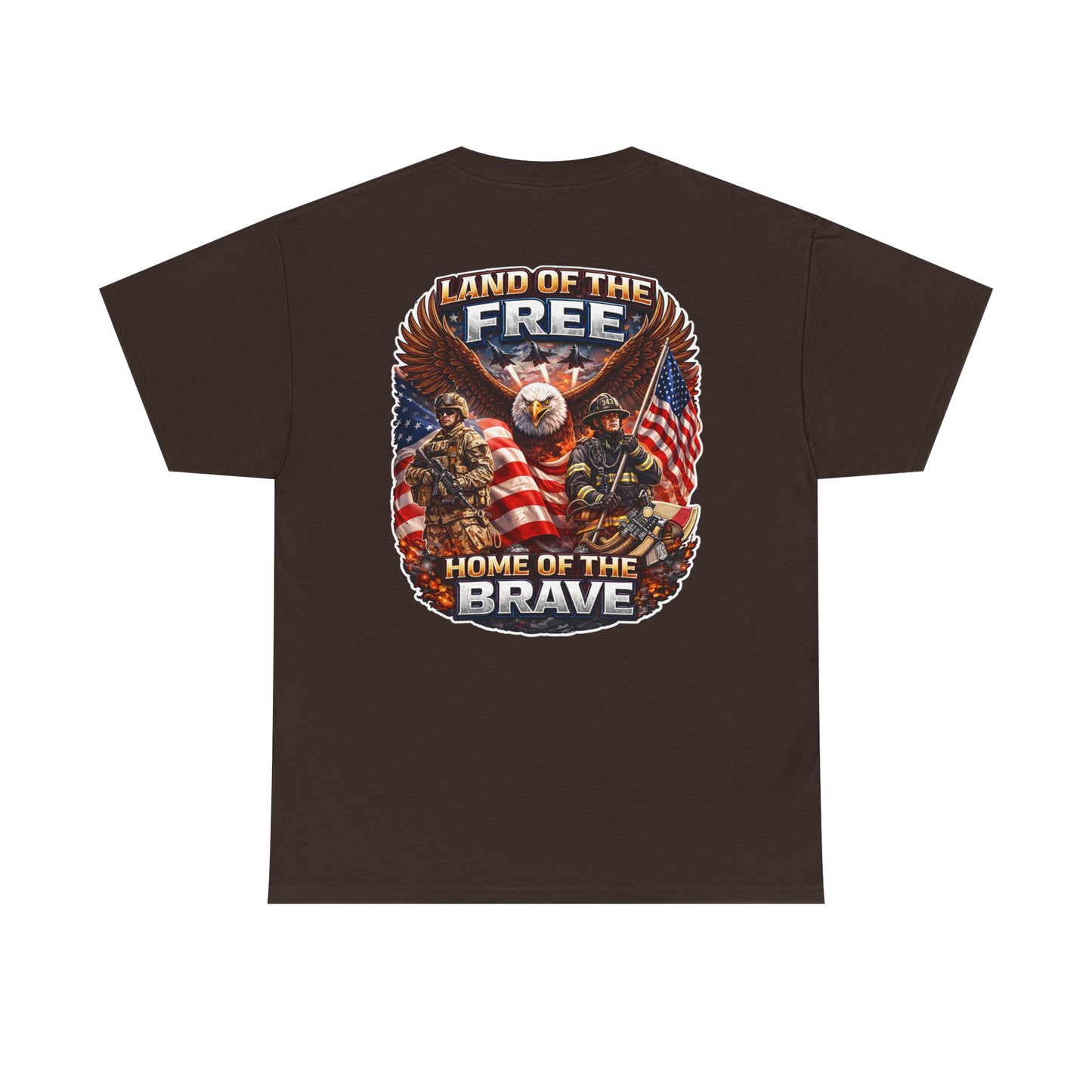 Land of the Free, Home of the Brave Eagle T-Shirt