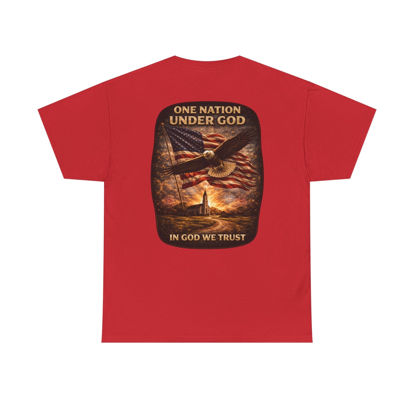 Patriotic "One Nation Under God" T-shirt