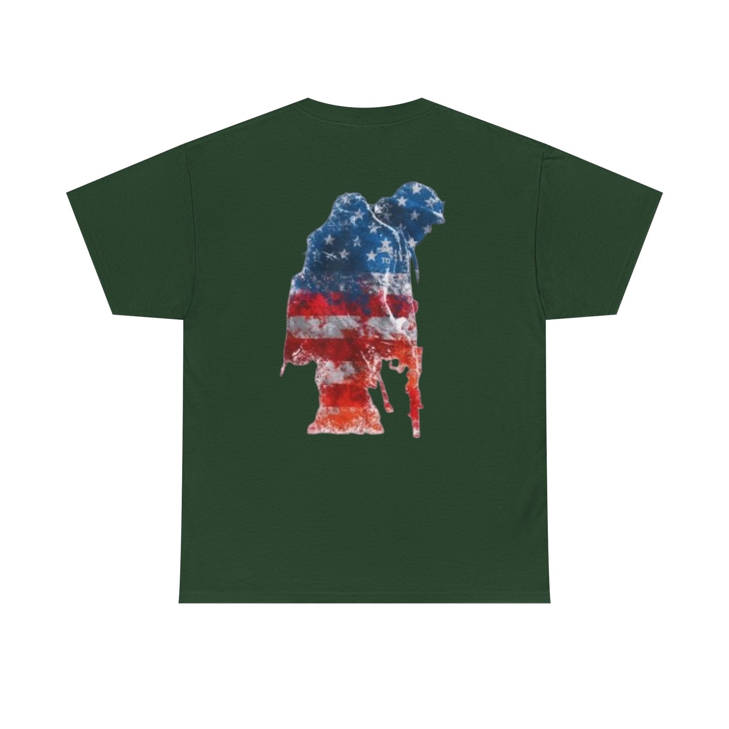 American Veteran Soldier Flag Tâ€‘Shirt -