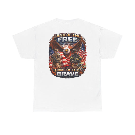 Land of the Free, Home of the Brave Eagle T-Shirt