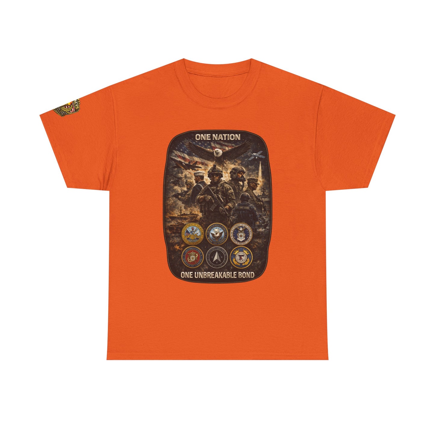 Military "One Nation, One Unbreakable Bond" T-shirt