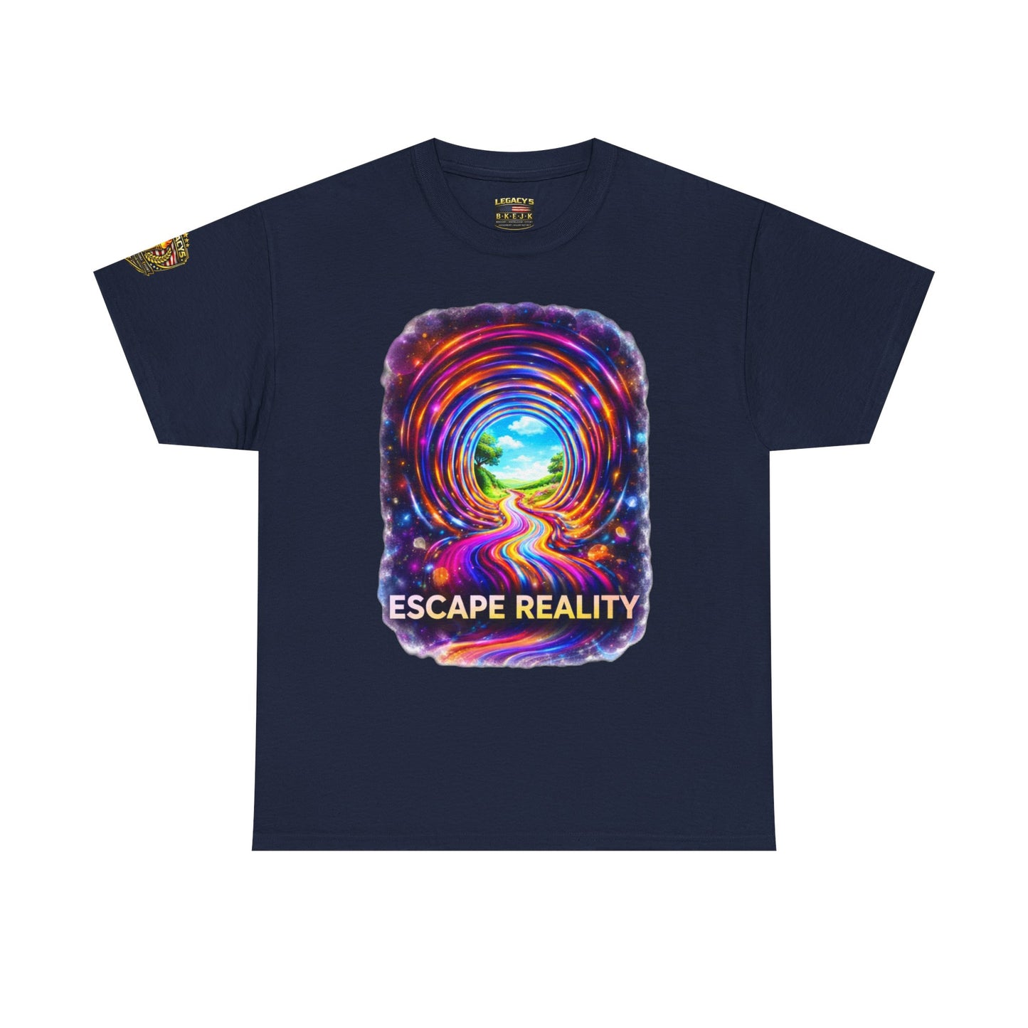Escape Reality  â€” Psychedelic Portal Graphic T-shirt