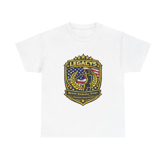 Golf- Female Silhouette -Legacy Shield T-Shirt