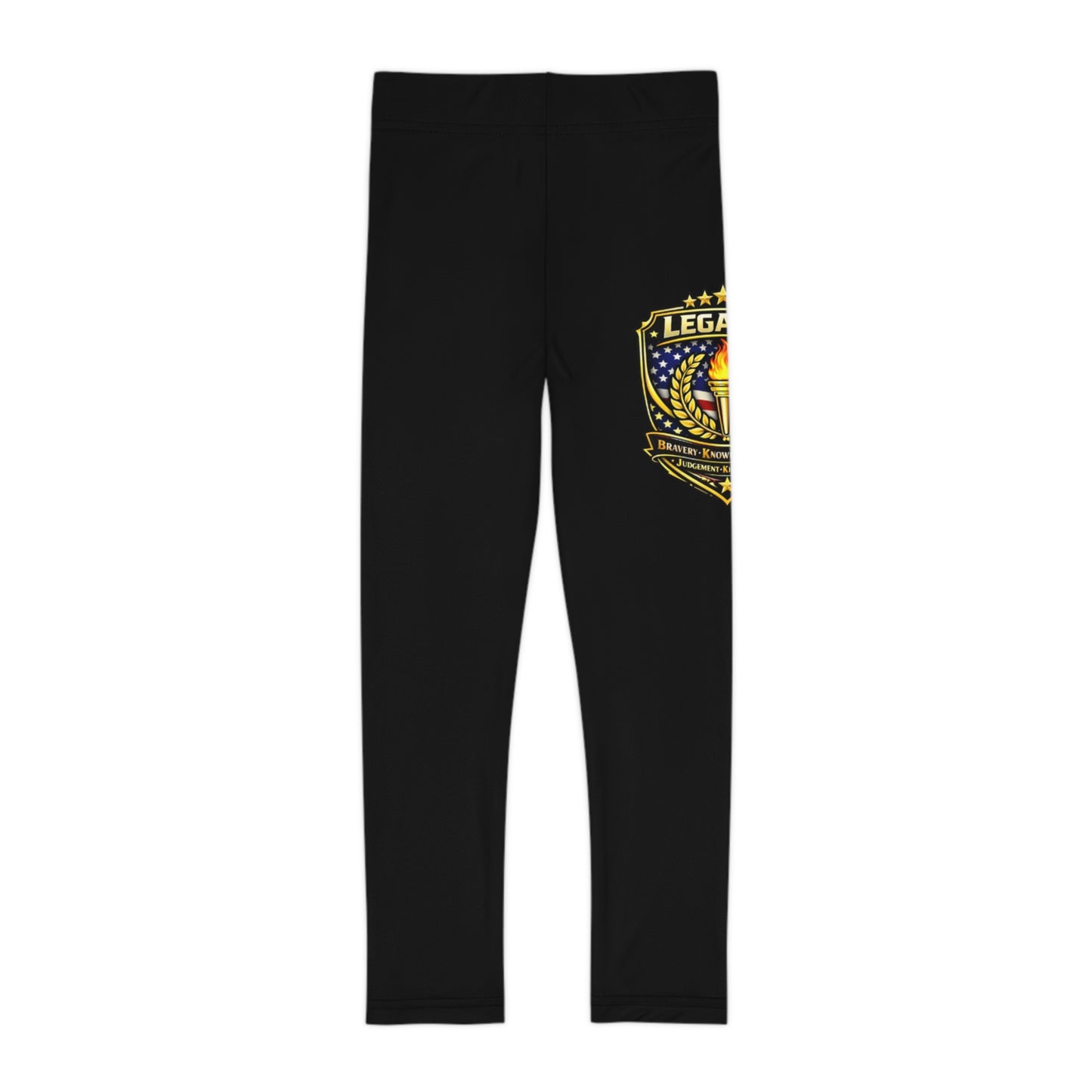 Legacy 5 Brand Crest Kids Leggings