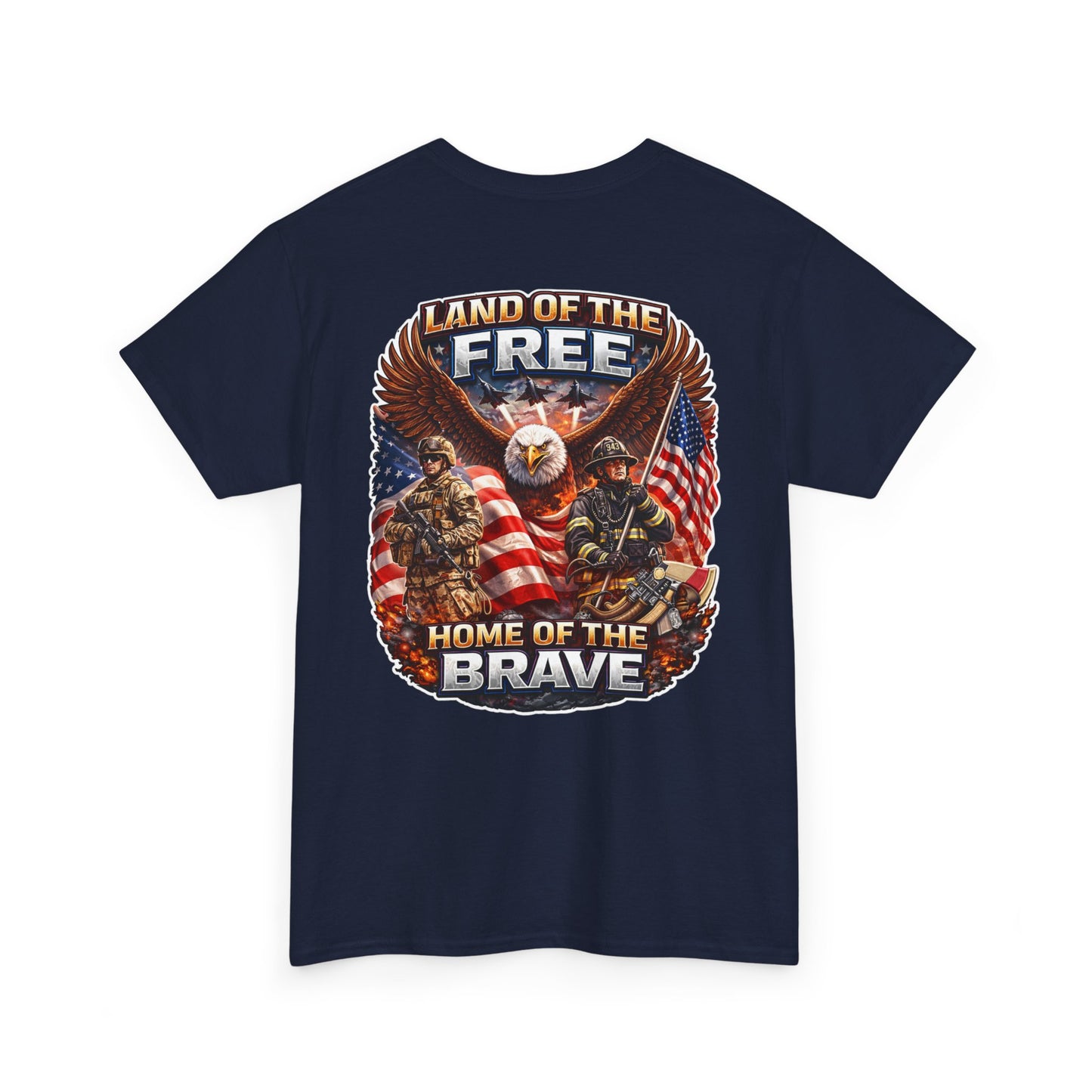 Land of the Free, Home of the Brave Eagle T-Shirt