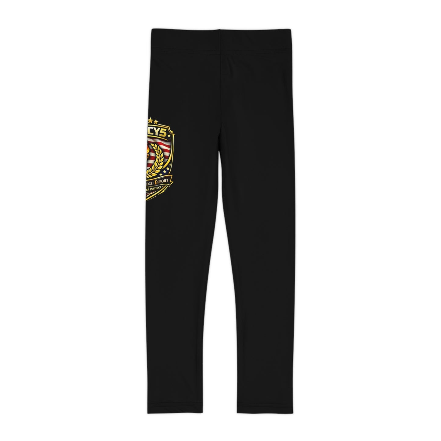 Legacy 5 Brand Crest Kids Leggings
