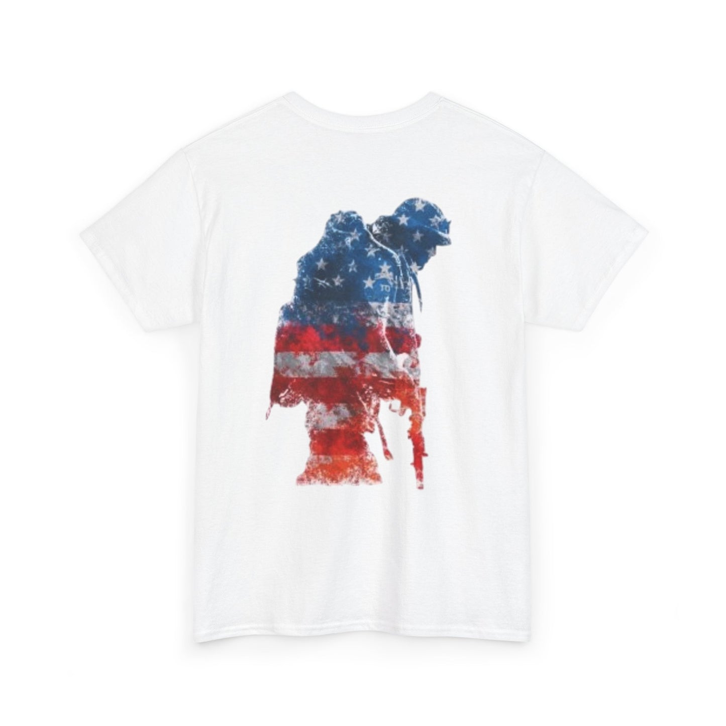American Veteran Soldier Flag Tâ€‘Shirt -