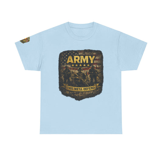 Army "This We'll Defend" Graphic Tee w/ Legacy 5 Brand Crest