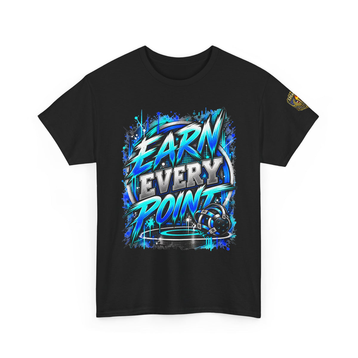 Earn Every Point T‑Shirt — "Discipline, Effort, Consistency" Motivational Sports Tee