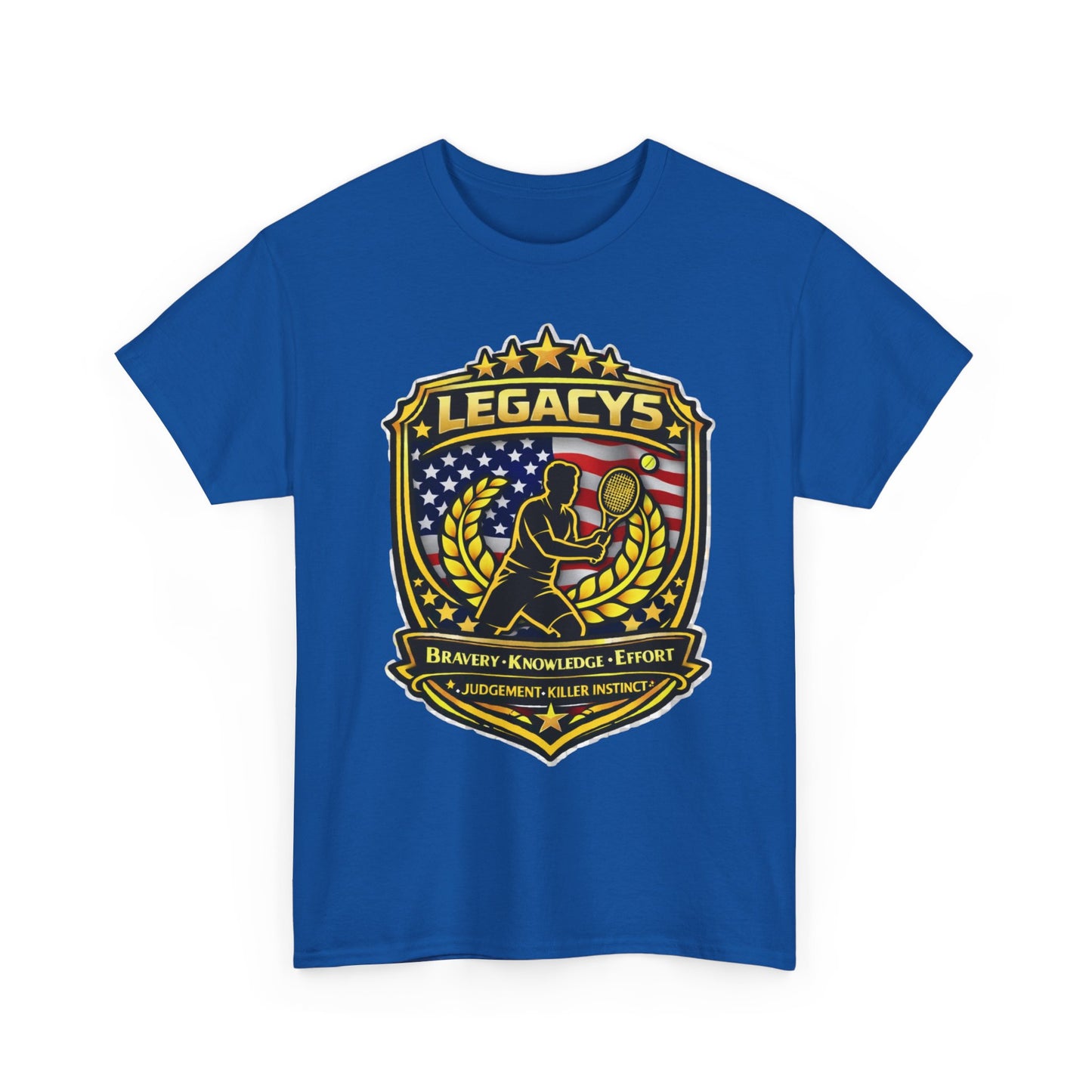 Tennis - Male Silhouette Legacy Shield