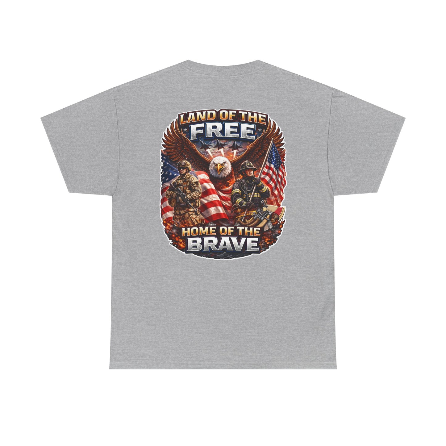 Land of the Free, Home of the Brave Eagle T-Shirt