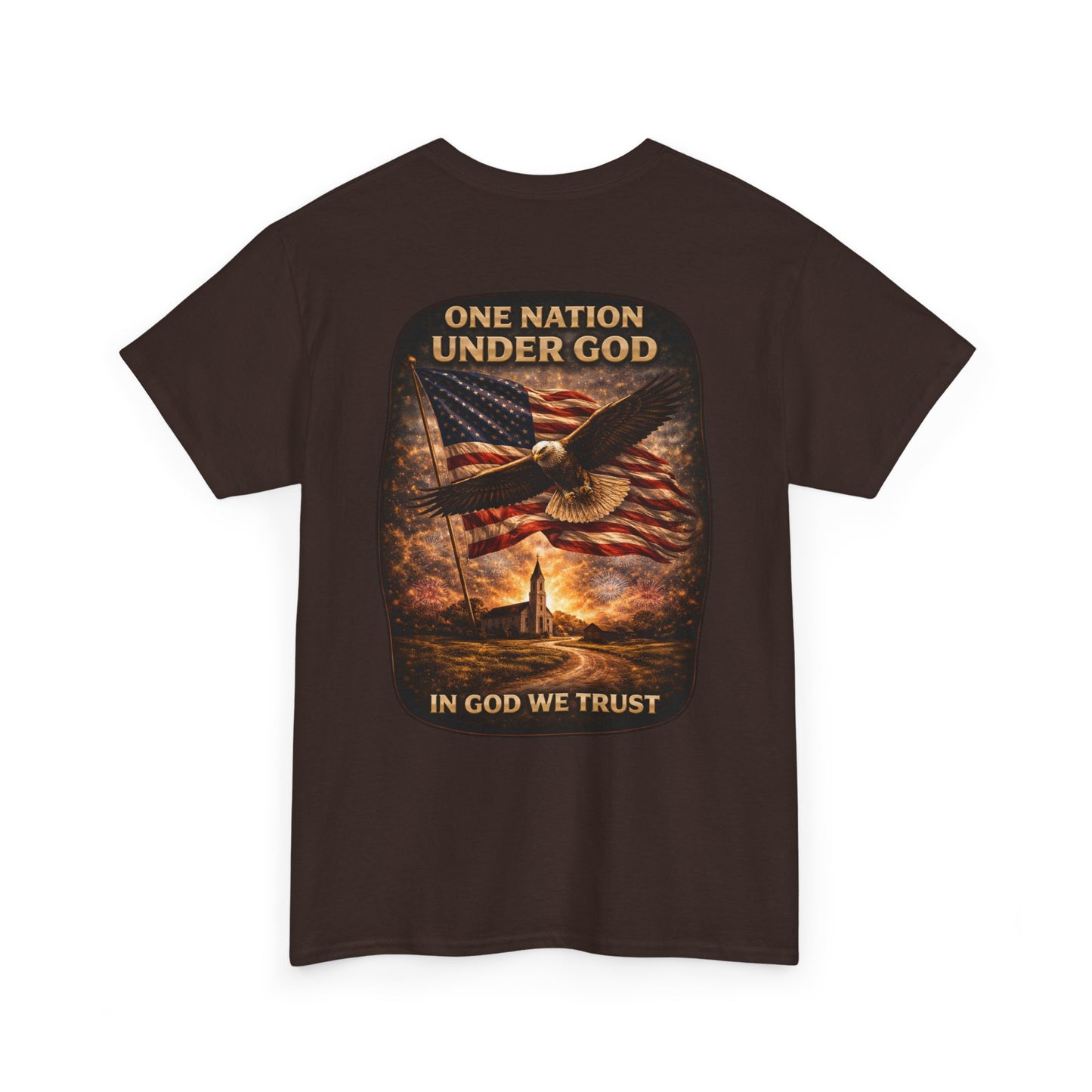 Patriotic "One Nation Under God" T-shirt