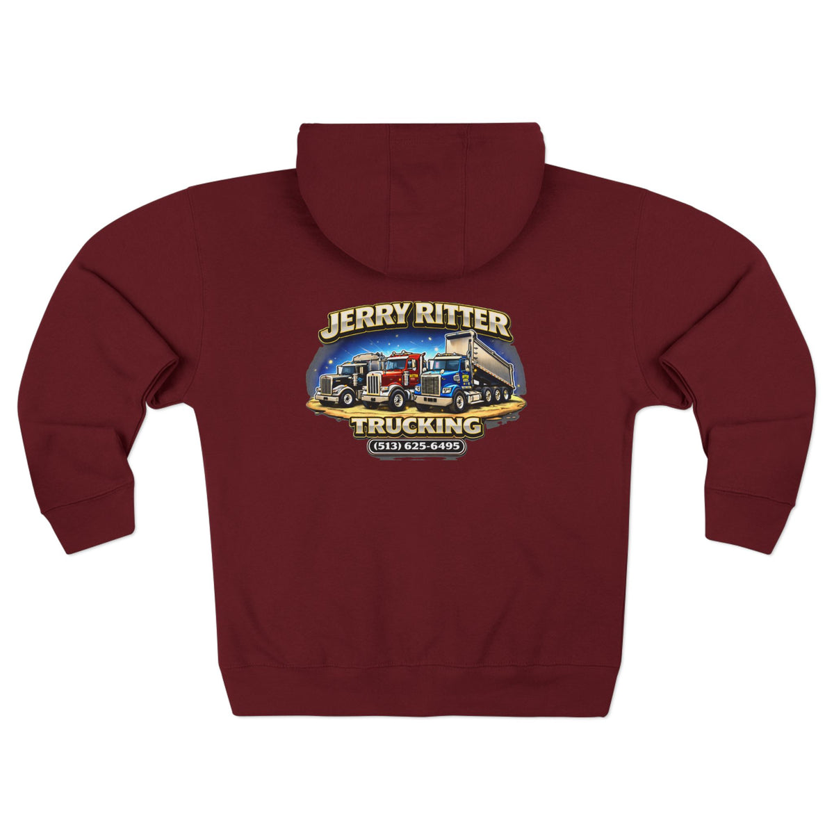 Unisex Zip Hoodie