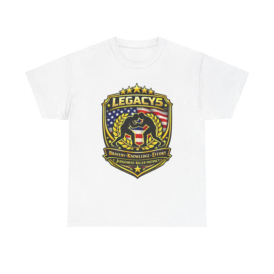 Wrestling - Male Silhouette -Legacy Shield