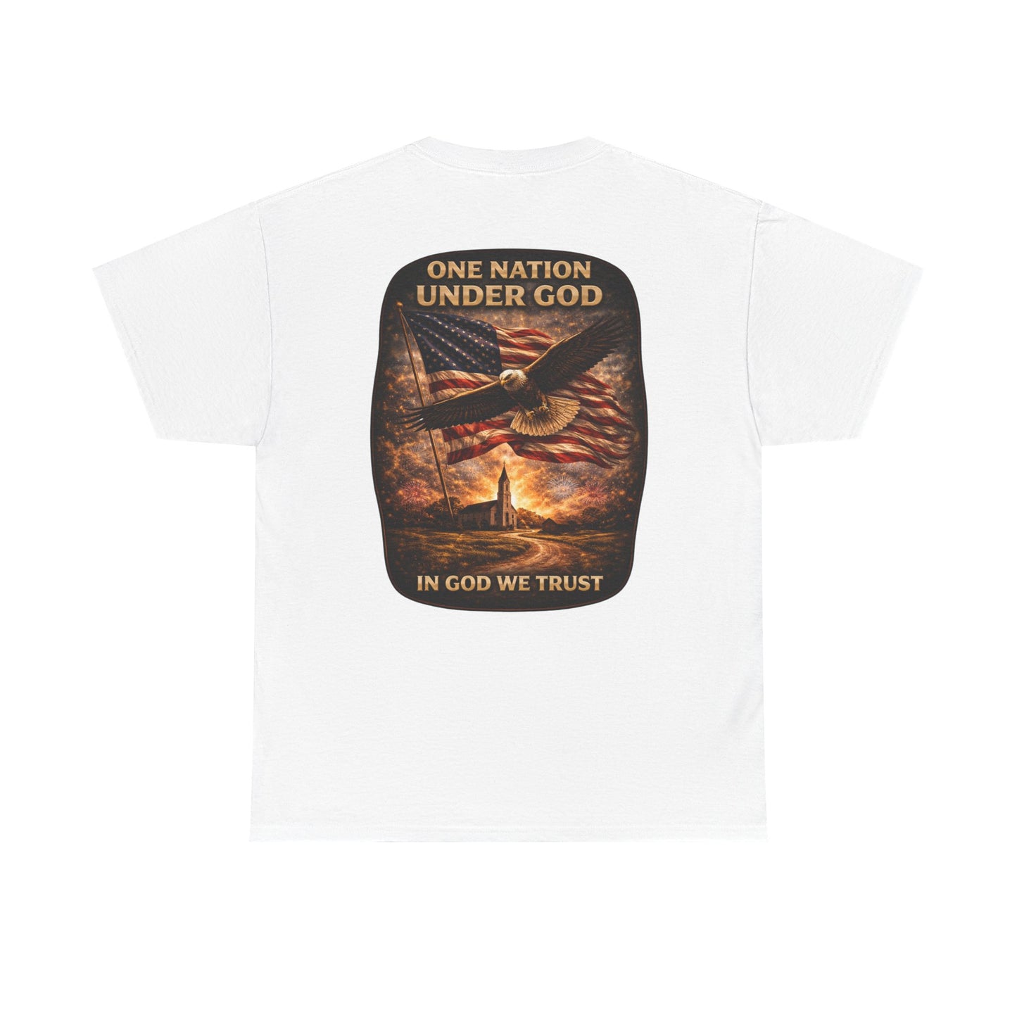 Patriotic "One Nation Under God" T-shirt