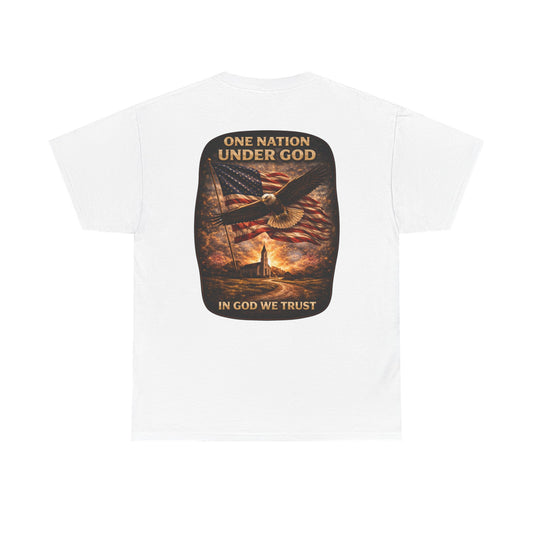 Patriotic "One Nation Under God" T-shirt