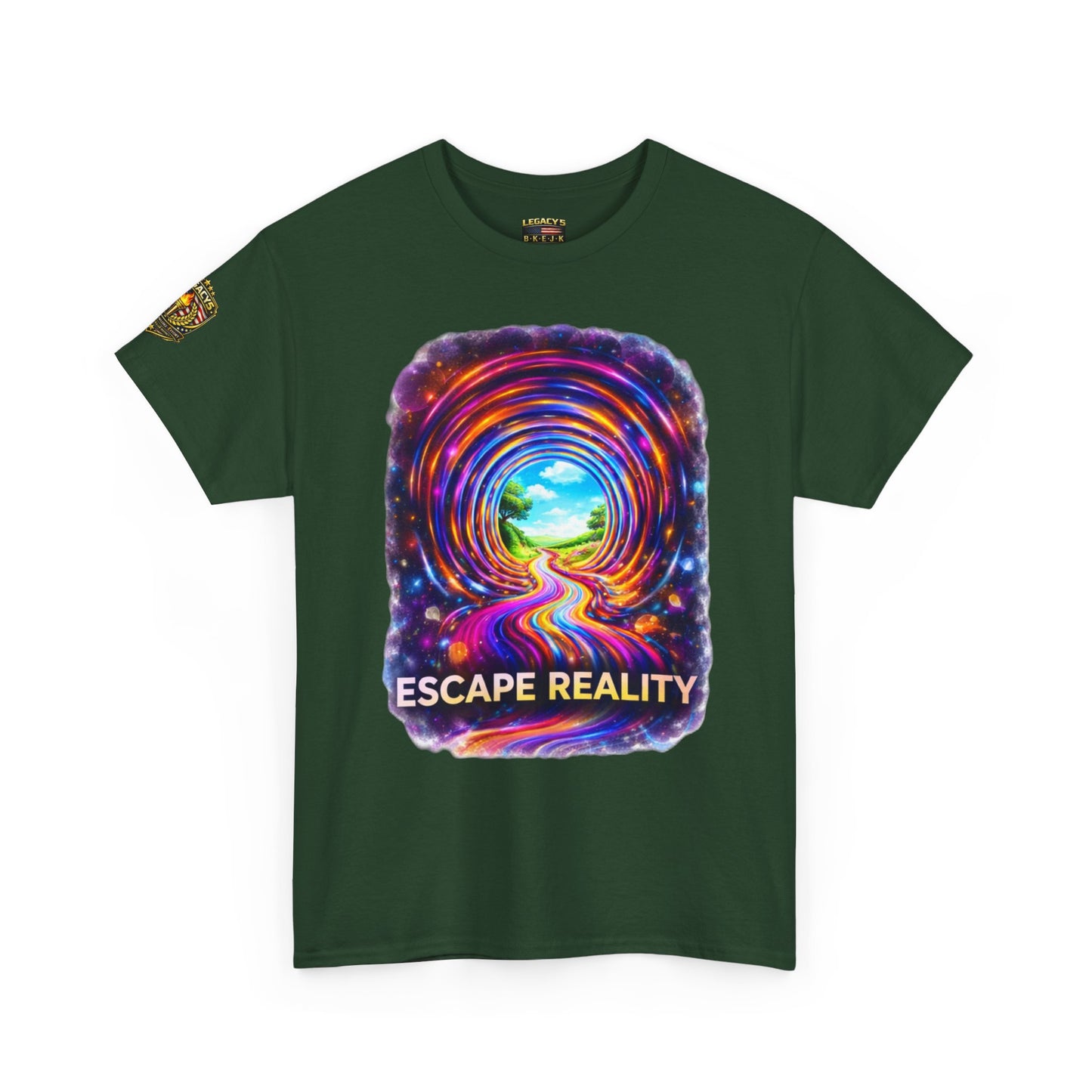 Escape Reality  â€” Psychedelic Portal Graphic T-shirt