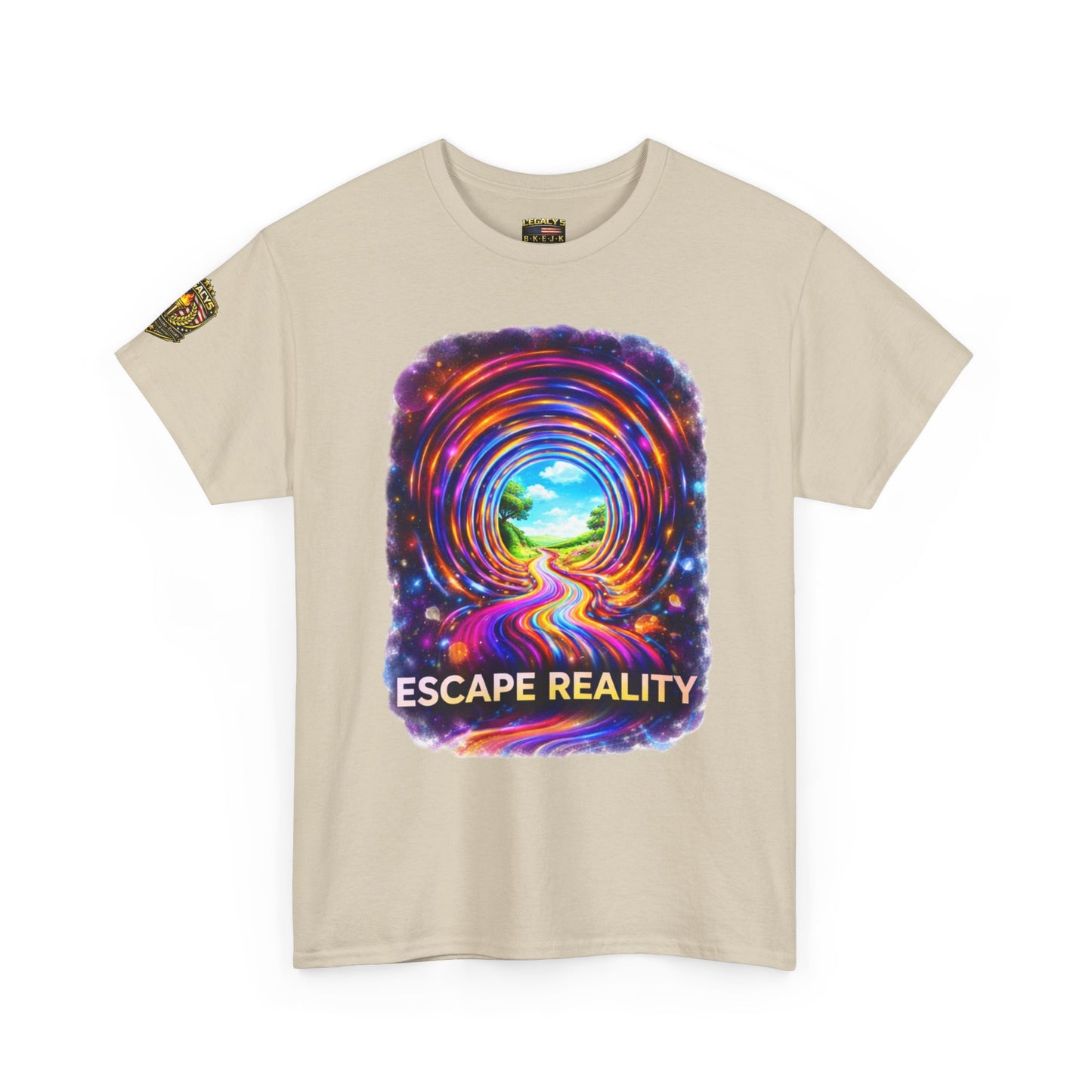 Escape Reality  â€” Psychedelic Portal Graphic T-shirt