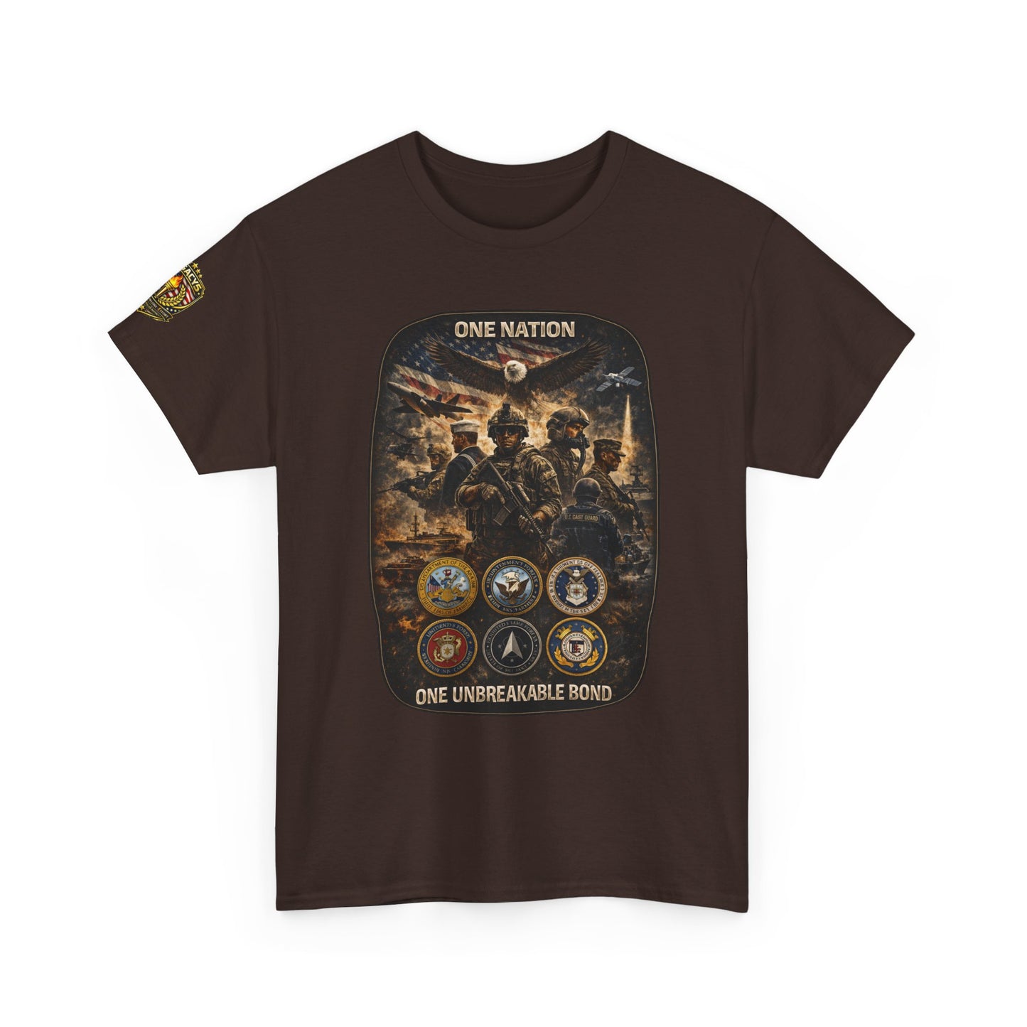 Military "One Nation, One Unbreakable Bond" T-shirt