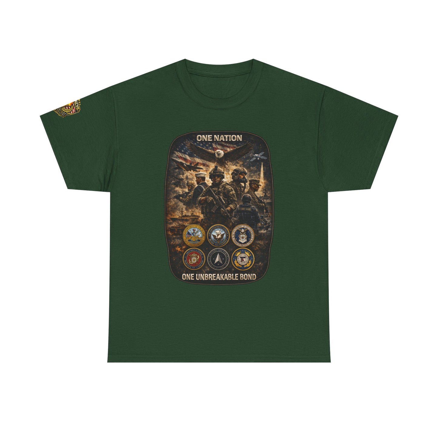 Military "One Nation, One Unbreakable Bond" T-shirt