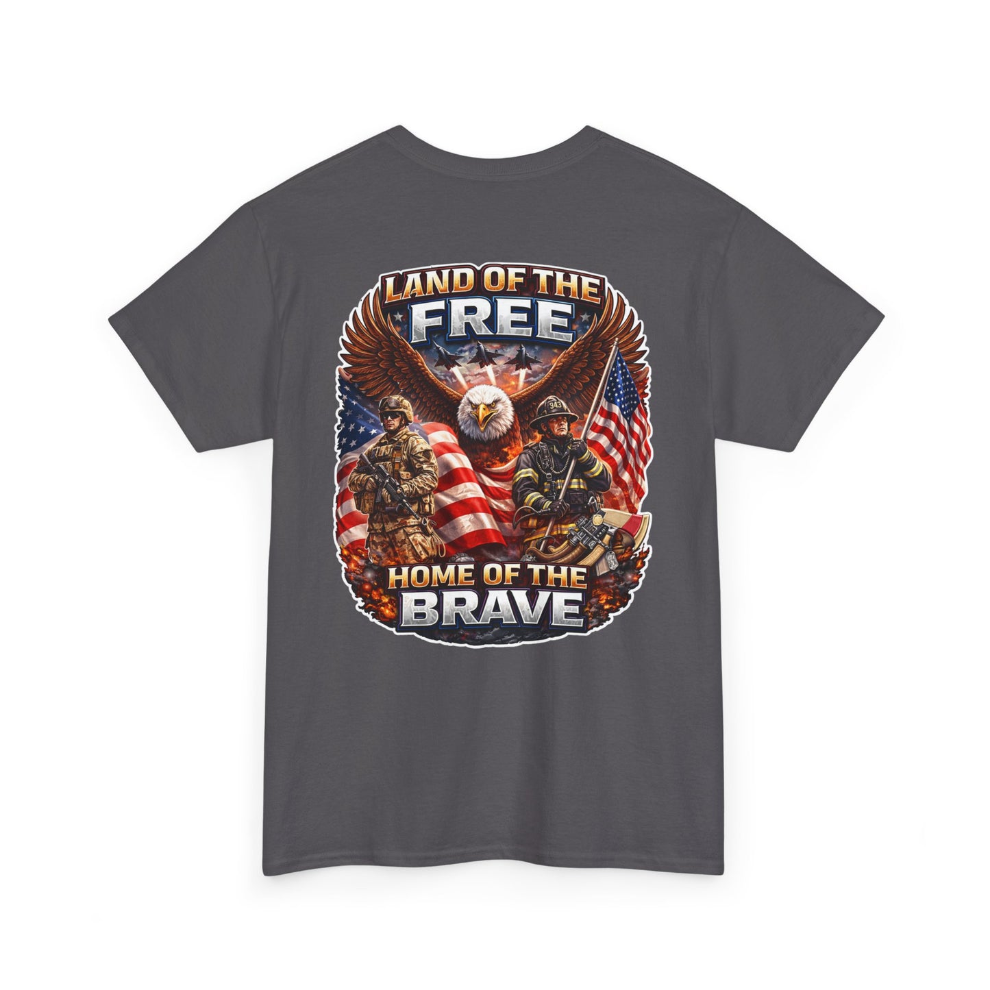 Land of the Free, Home of the Brave Eagle T-Shirt