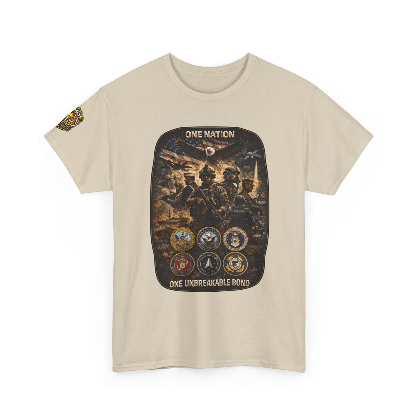 Military "One Nation, One Unbreakable Bond" T-shirt