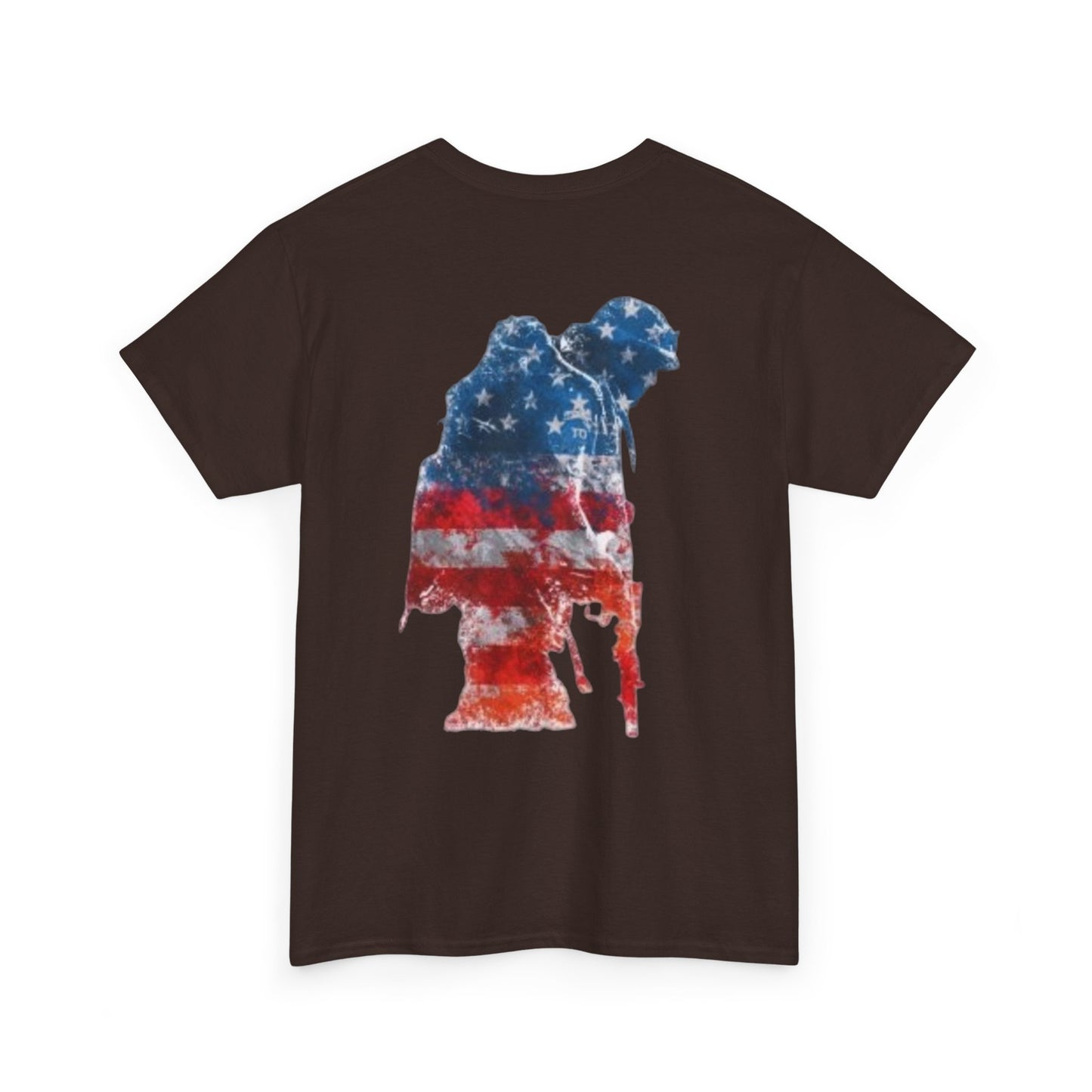 American Veteran Soldier Flag Tâ€‘Shirt -