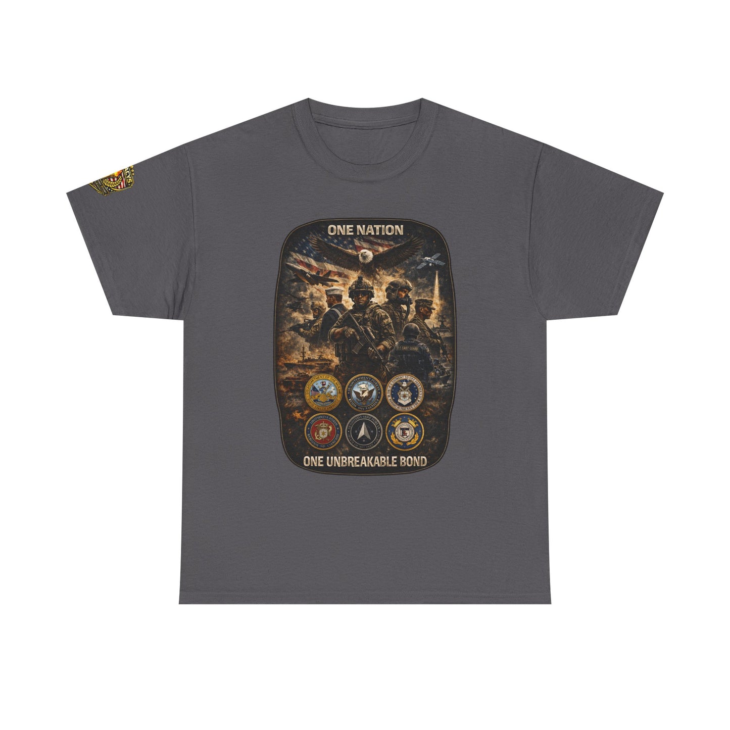 Military "One Nation, One Unbreakable Bond" T-shirt