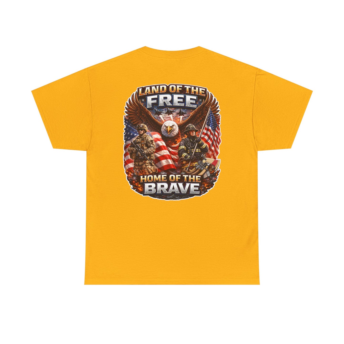 Land of the Free, Home of the Brave Eagle T-Shirt
