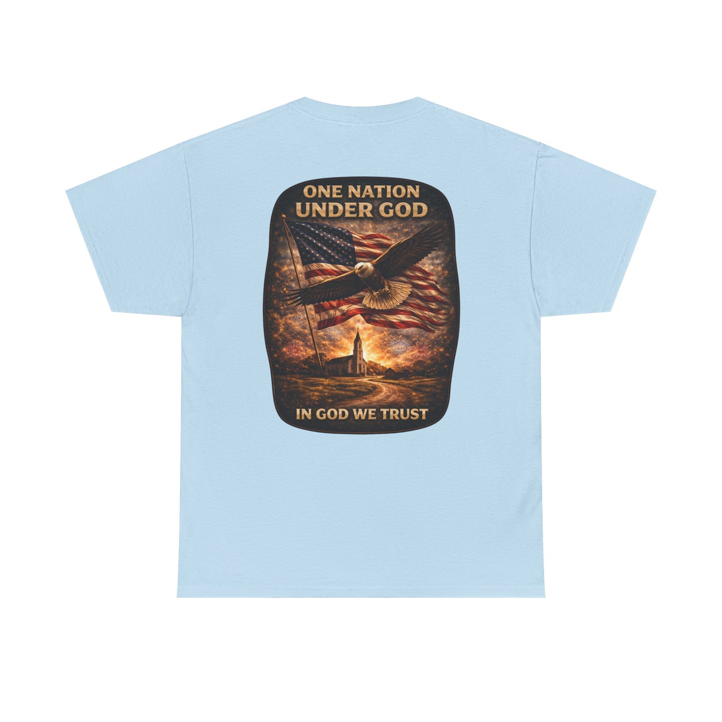 Patriotic "One Nation Under God" T-shirt