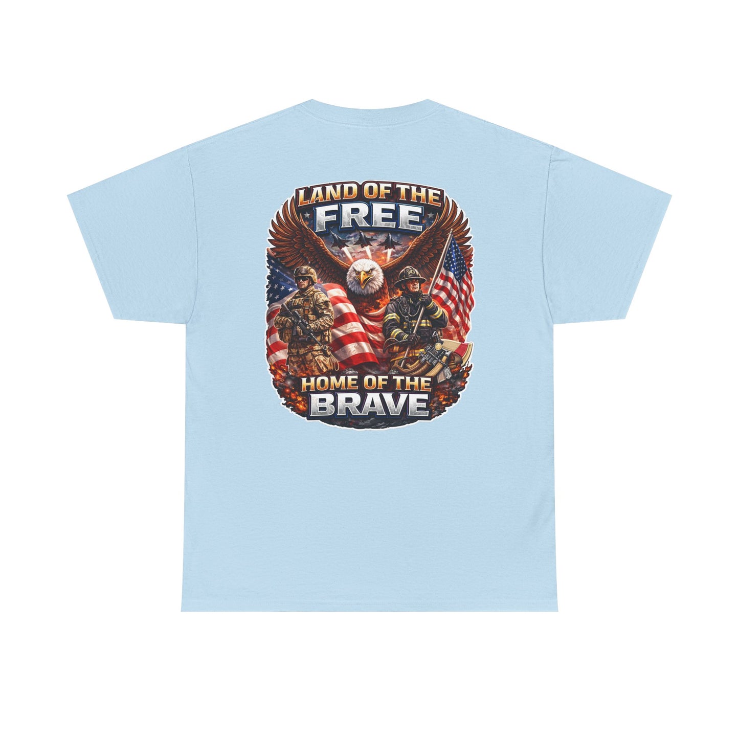 Land of the Free, Home of the Brave Eagle T-Shirt