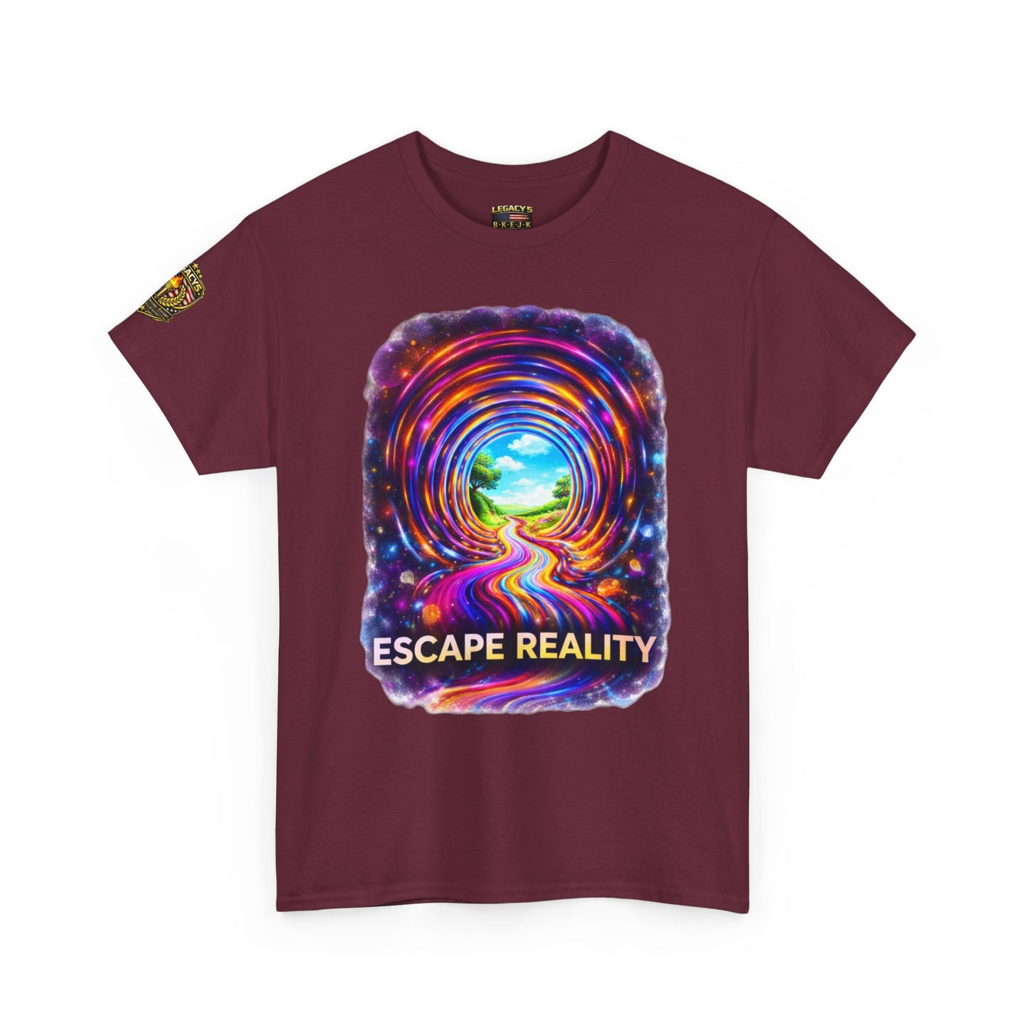 Escape Reality  â€” Psychedelic Portal Graphic T-shirt