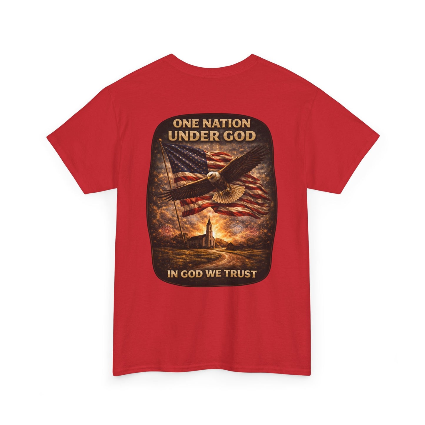 Patriotic "One Nation Under God" T-shirt