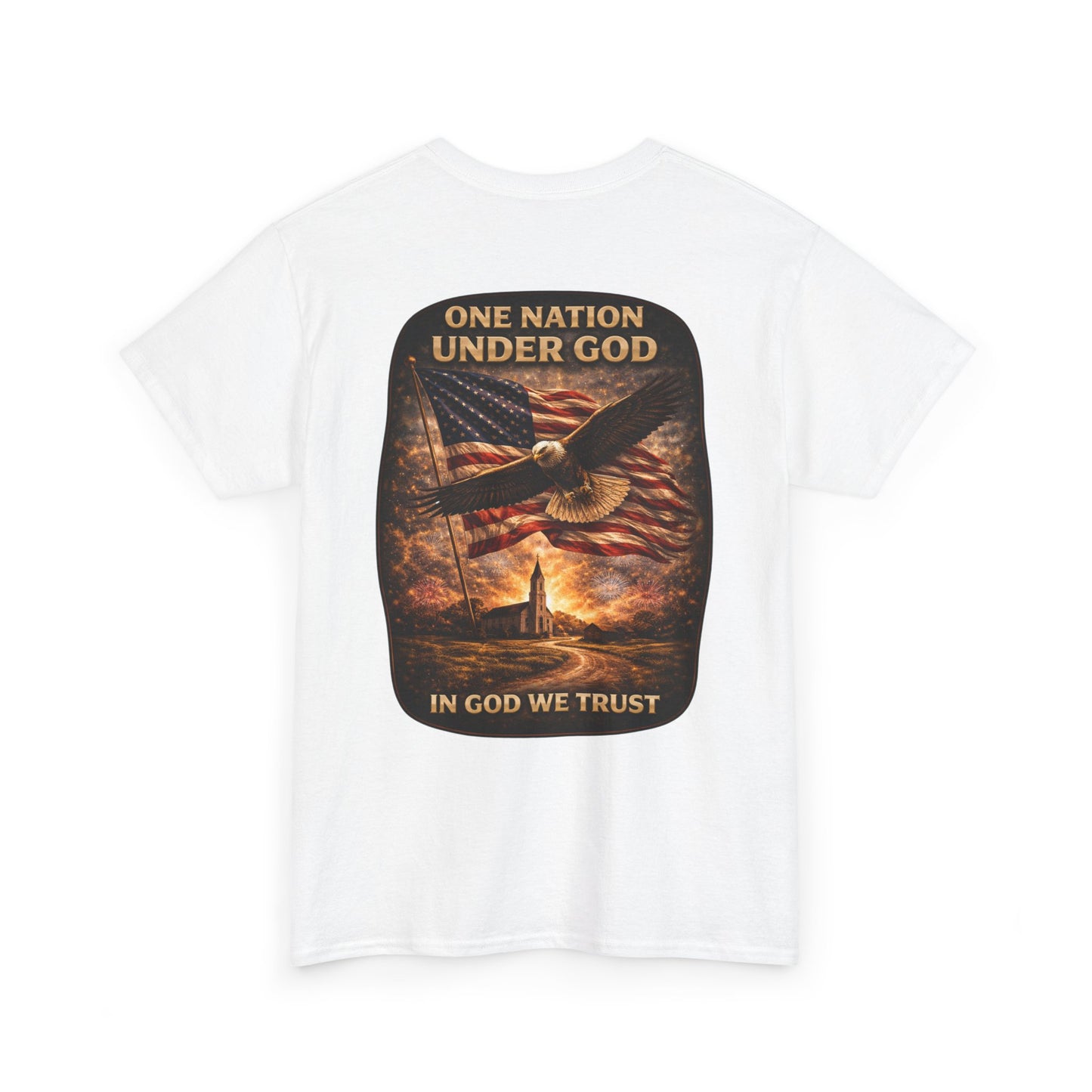 Patriotic "One Nation Under God" T-shirt