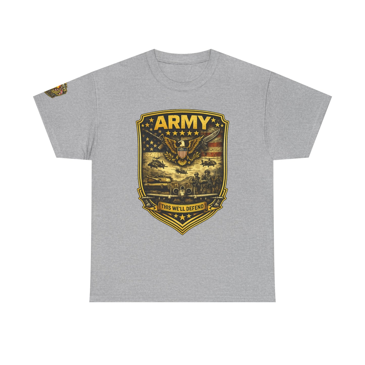 Army Shield Graphic Tee w/ Legacy 5 Brand Crest