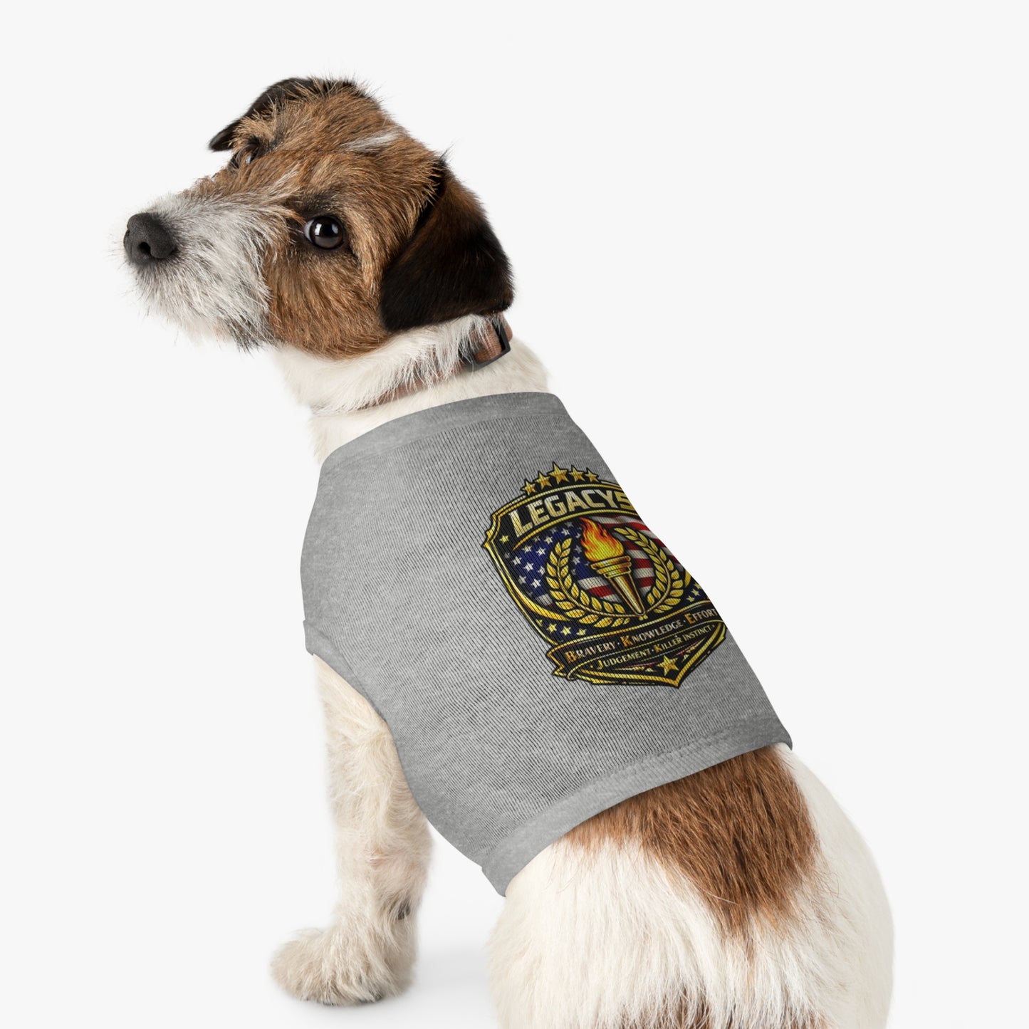 Legacy 5 Brand Crest Pet Tank Top