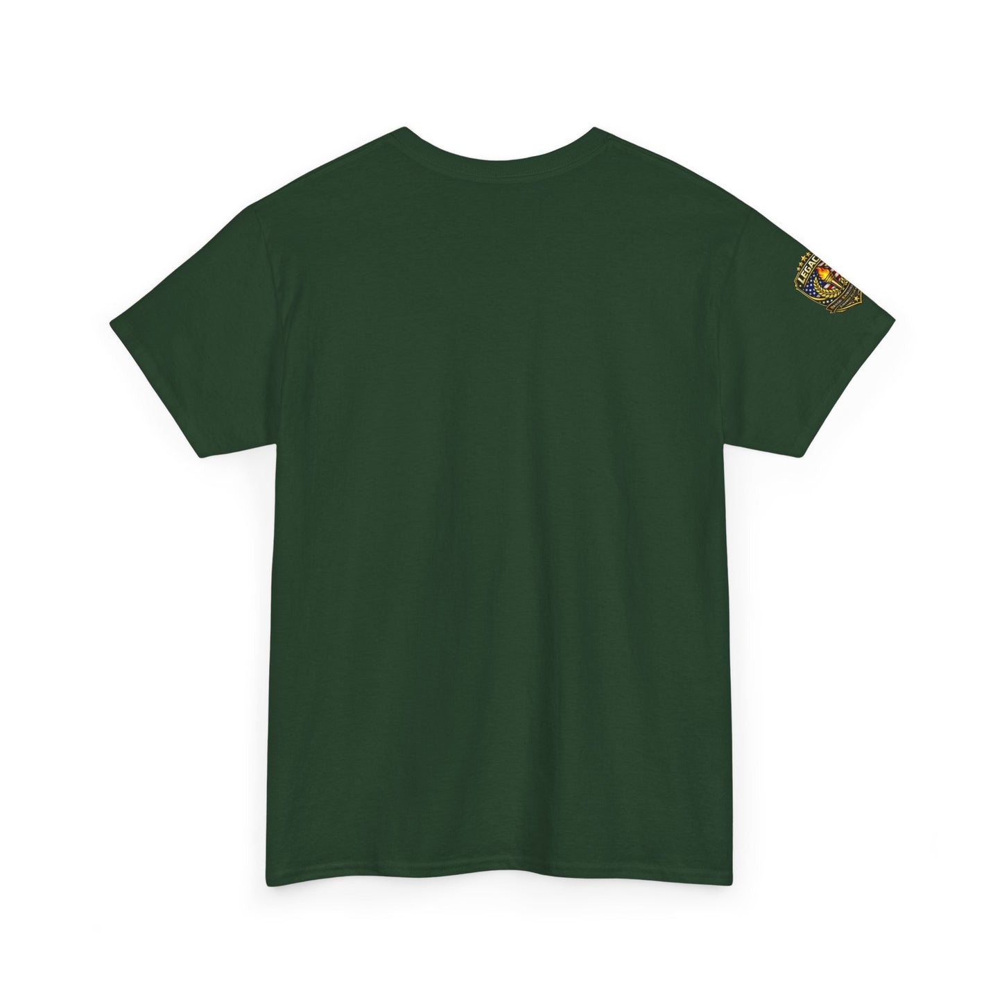 Navy  T-Shirt - "Ready to Learn, Ready to Fight" Military w/ Legacy 5 Brand Crest