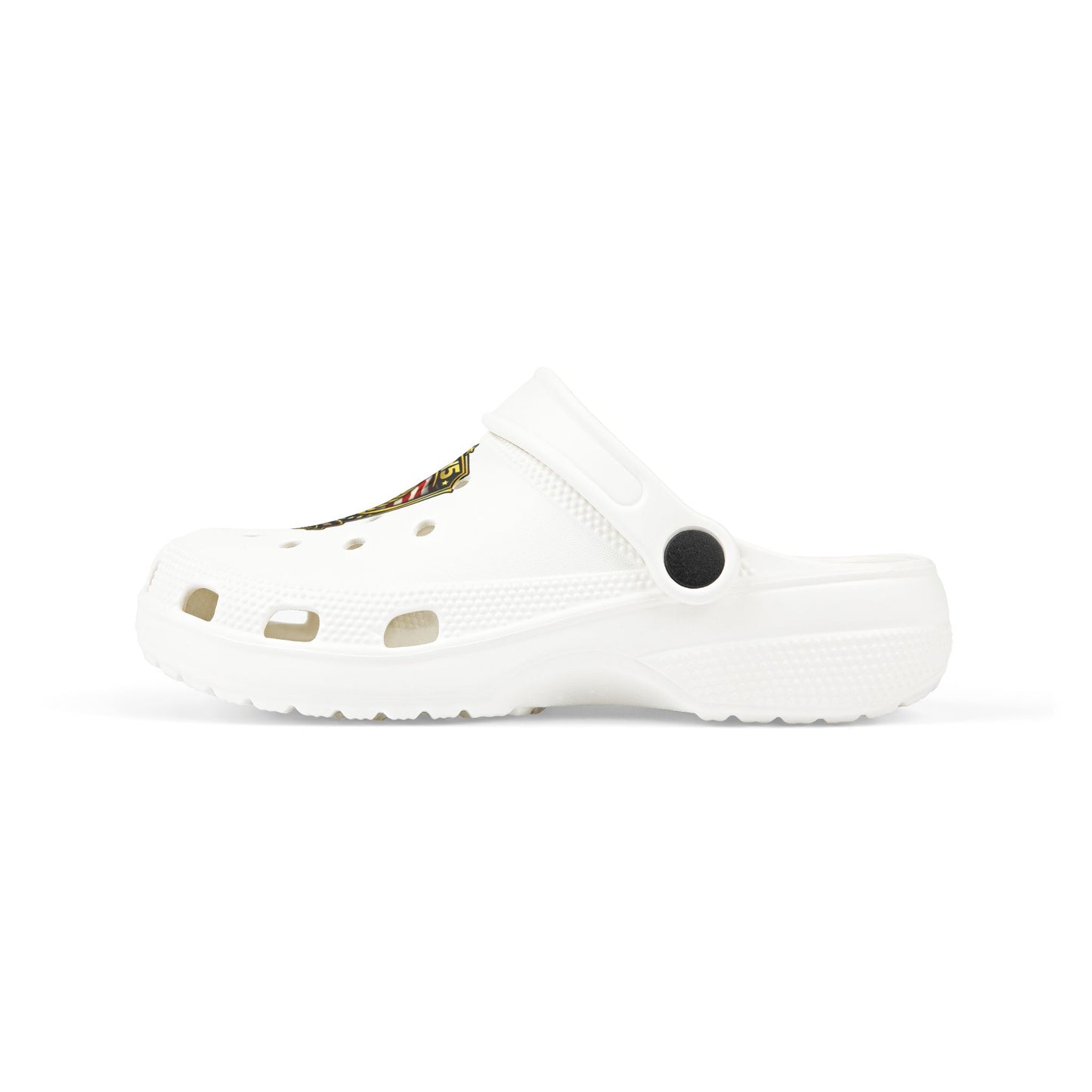 Kids Foam Clogs â€” Patriotic 'Legends' Badge Print
